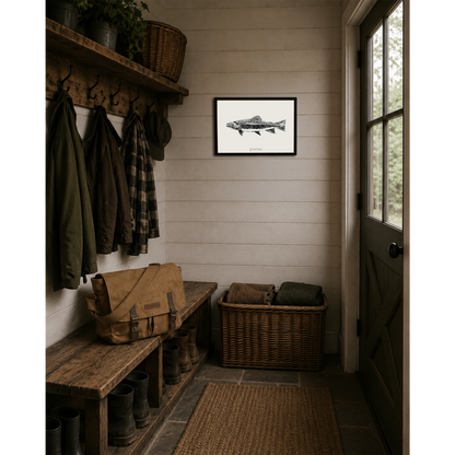 Field Sports Fish Print