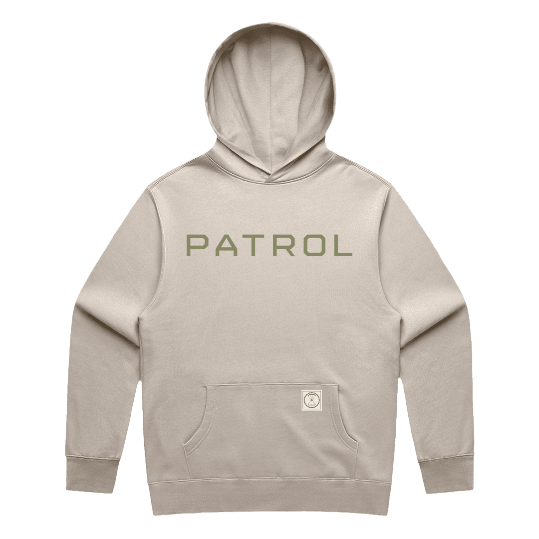 Bone Patrol Logo Hoodie, relaxed fit hoodie, Outdoor clothing