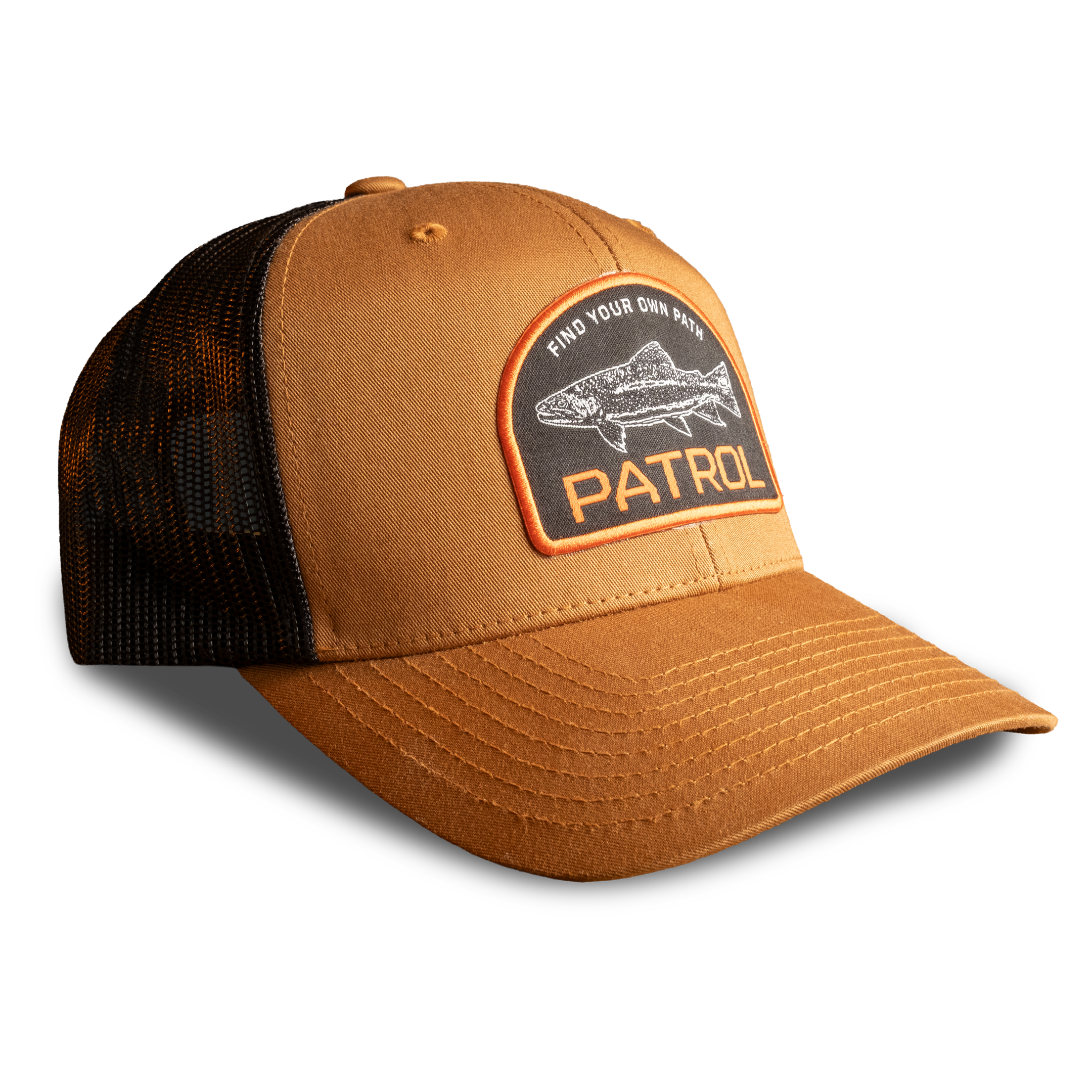 Patrol Trucker Cap - Fish